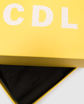 CDLP Set of gray socks with logo MSO00601202518S015