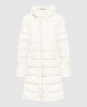 Woolrich White down jacket with logo CFWWOU0909FRUT2635