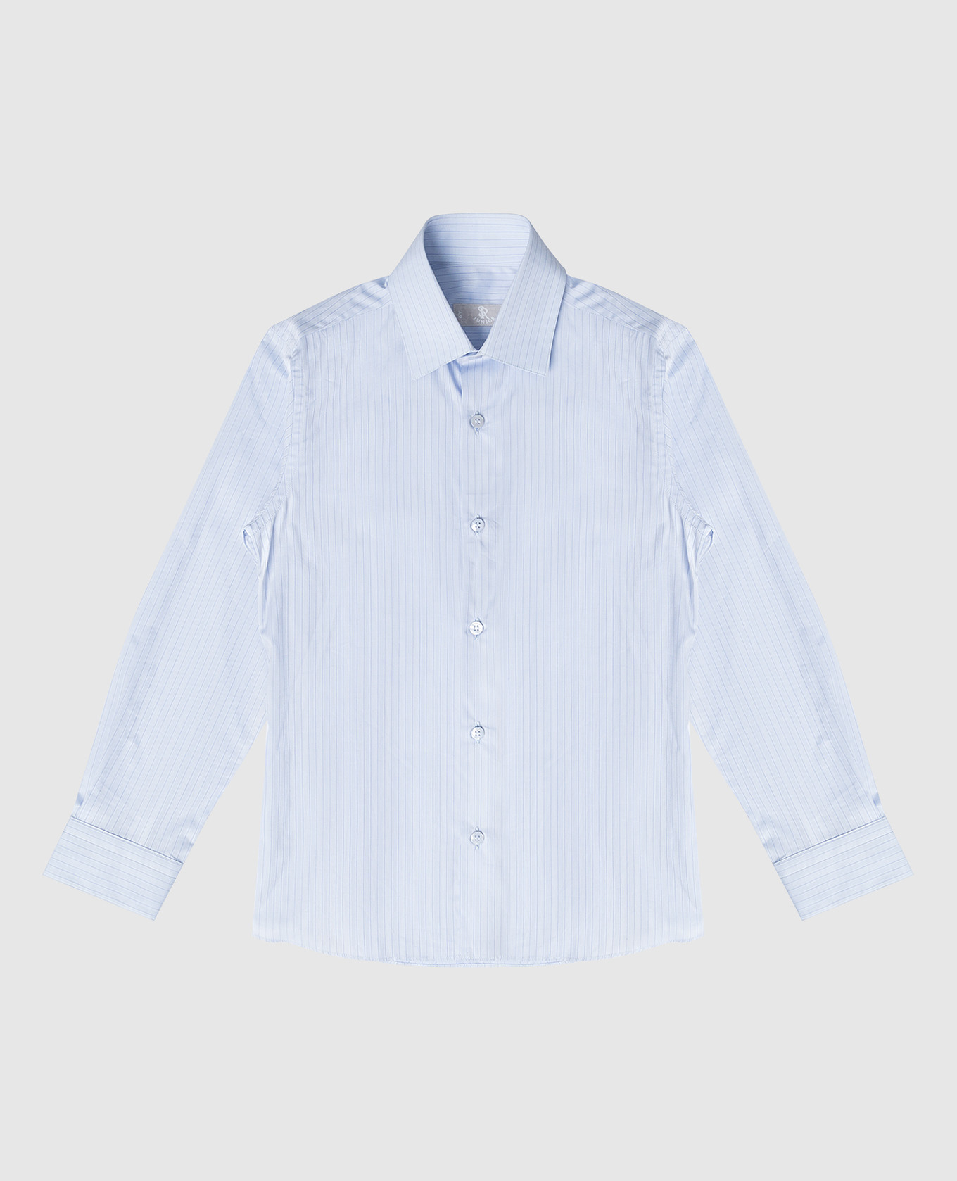 

Children's blue striped shirt Stefano Ricci, Light blue