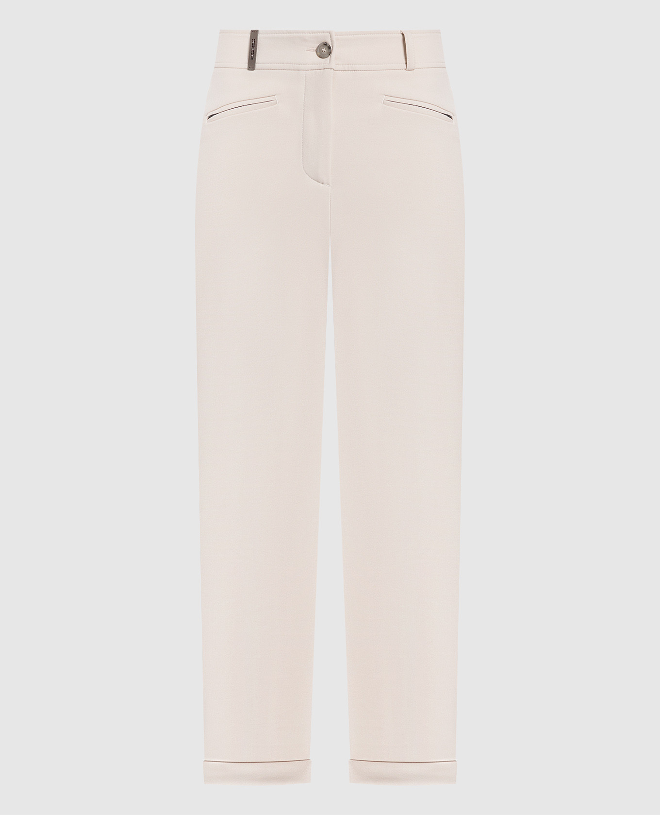 

Light beige pants with lapels Peserico