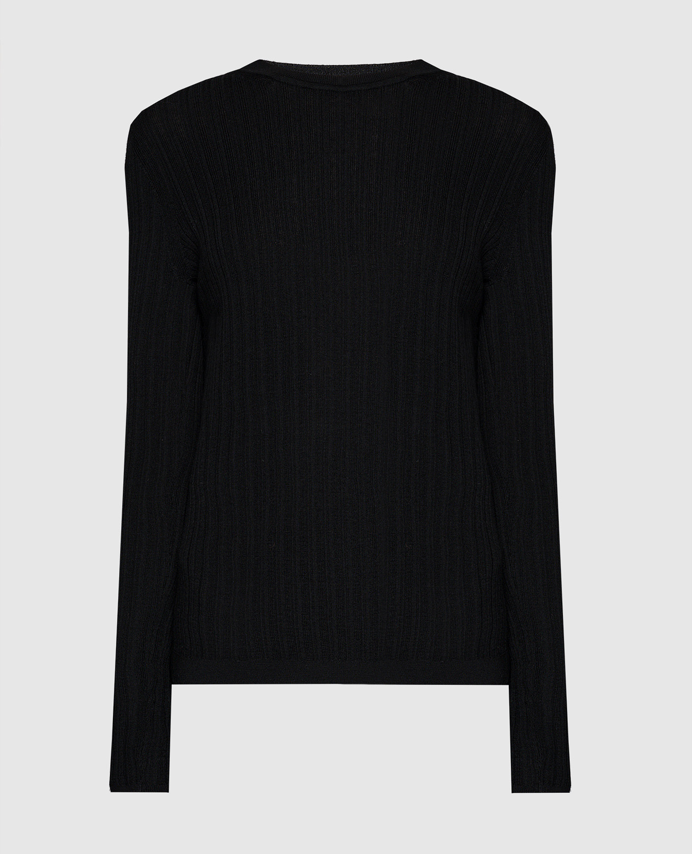 

Black ribbed wool jumper JOSEPH, Черный