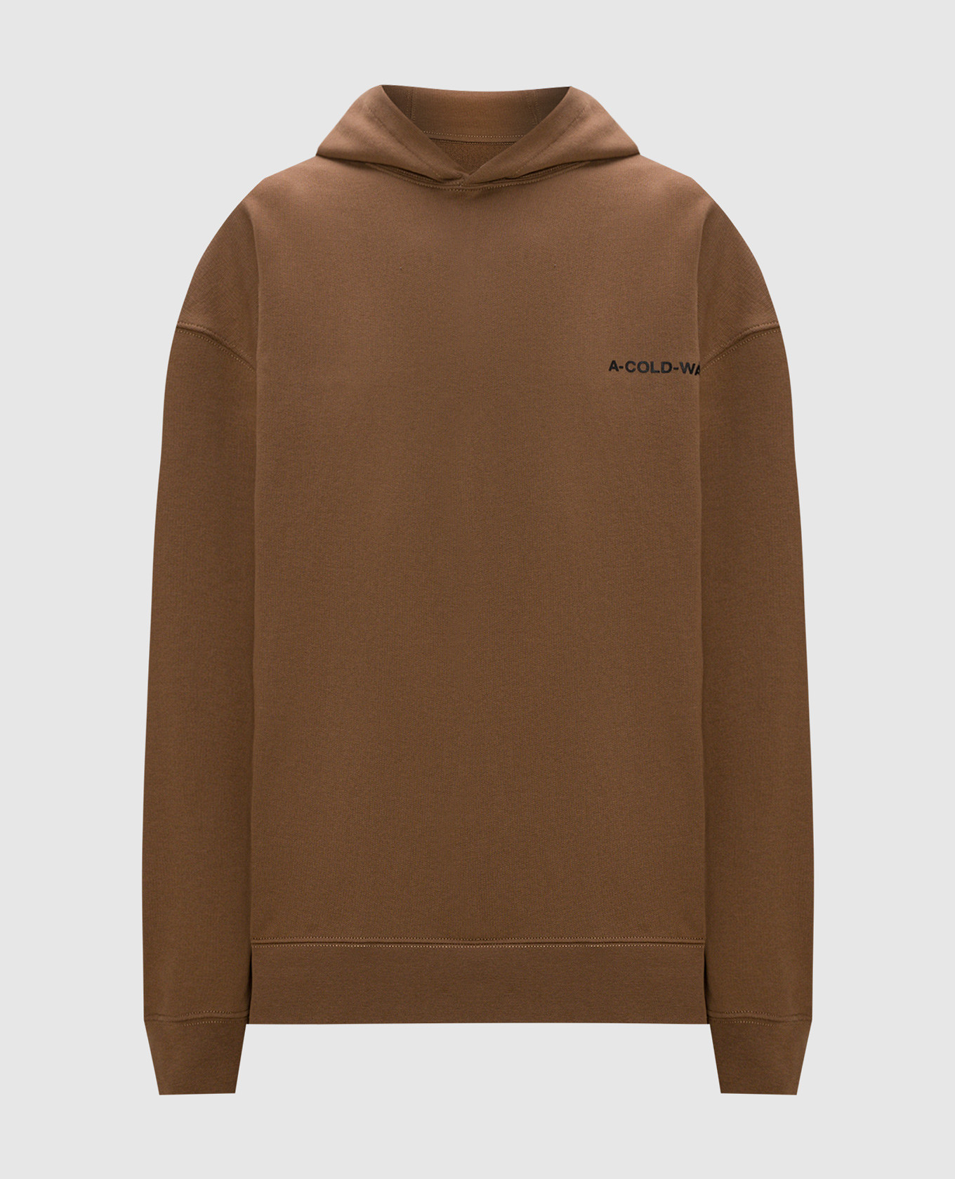 

Brown logo hoodie A Cold Wall