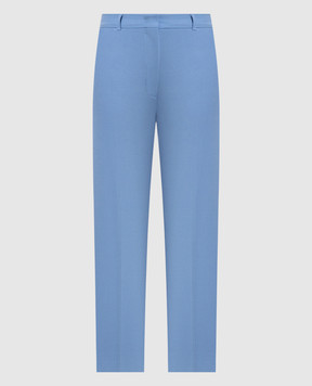 Max Mara Agami wool blue pants AGAMI