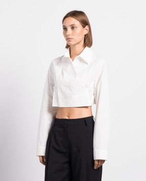 Materiel White blouse MPF23M17937SRWT