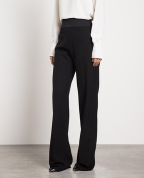 Valentino Black pants made of wool 2B0RB5D57U6