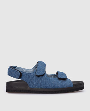 Babe Pay Pls Quilted denim sandals 988847