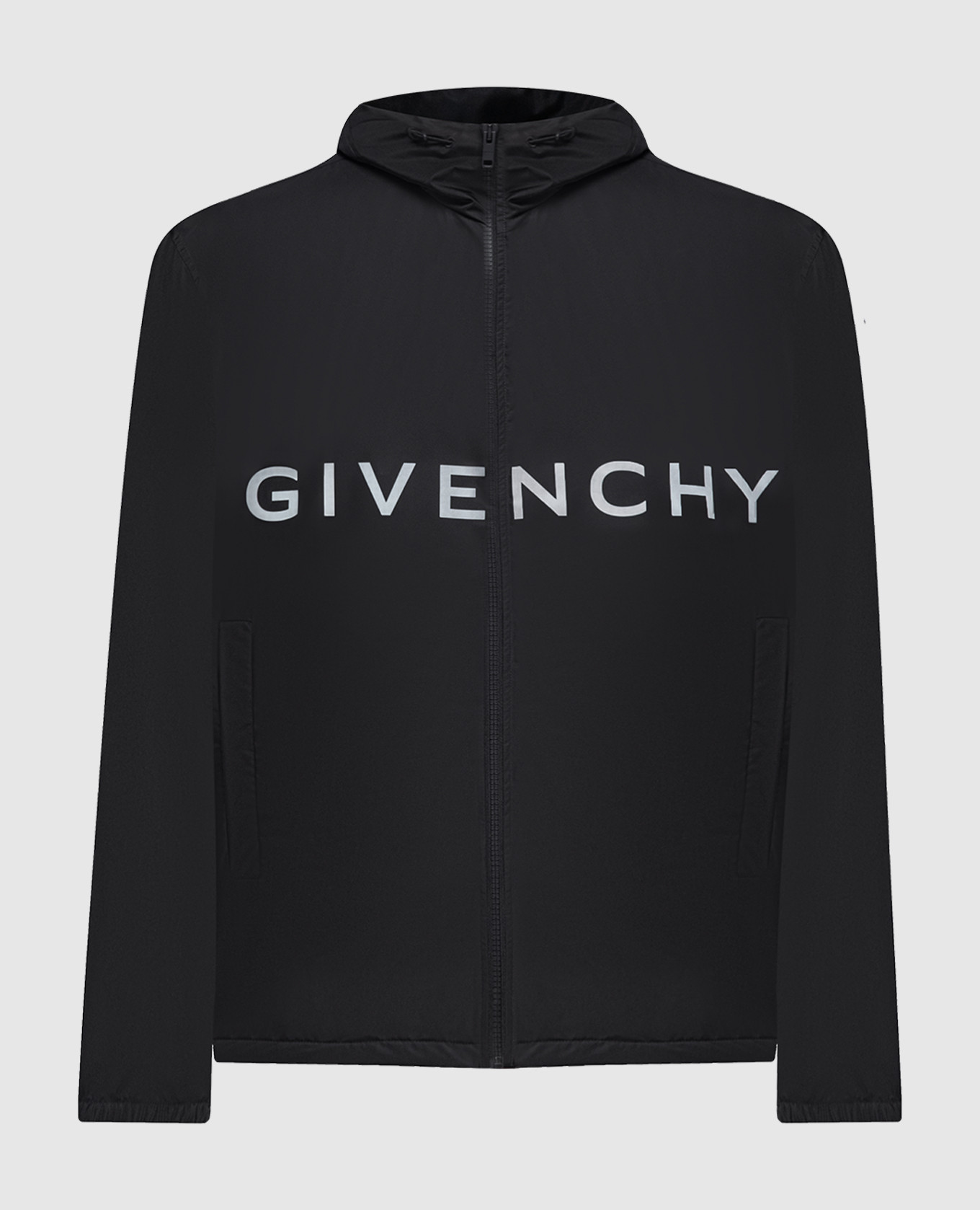 GIVENCHY LOGO ブルゾン 関税込 GIVENCHY ブランドロゴ クロップド バーシティブルゾン*