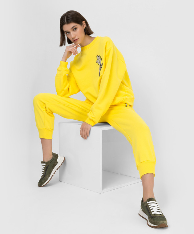 Jogger amarillo sale