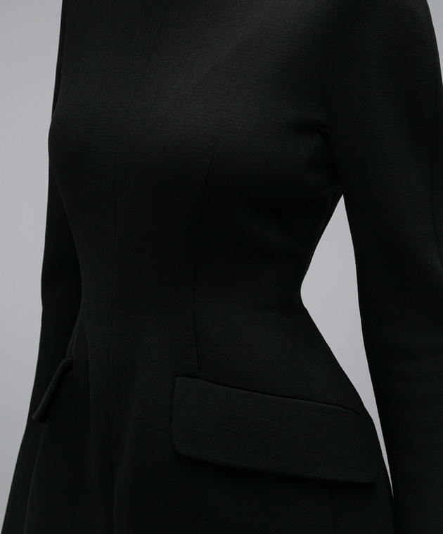 Max Mara Sportmax - Black Tefrite mini dress with branded crystal TEFRITE -  shop with Estonia delivery at Symbol