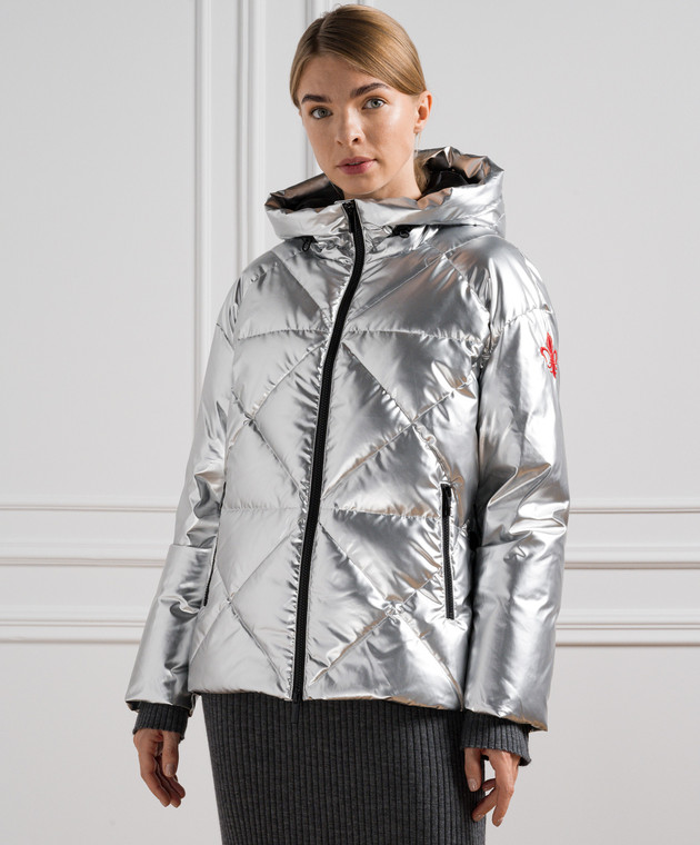 Silver Puffer Silberne Moncler Jacke MONCLER Gaou Down Silver