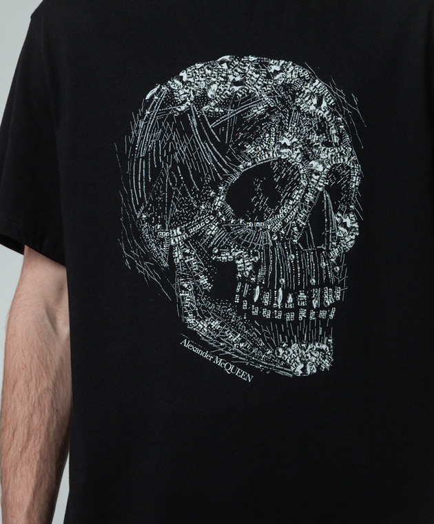 Alexander McQueen - Black Skull Graphic sold T-Shirt (New w/Tags)