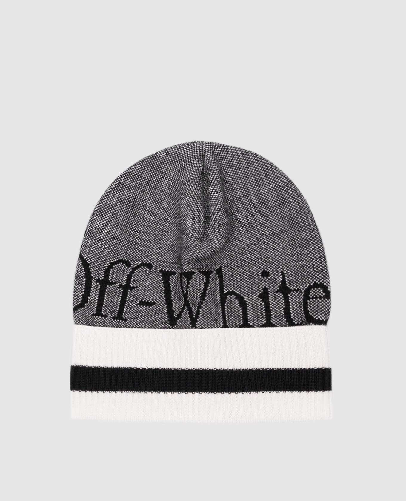 

Wool cap with logo Off-White, Black