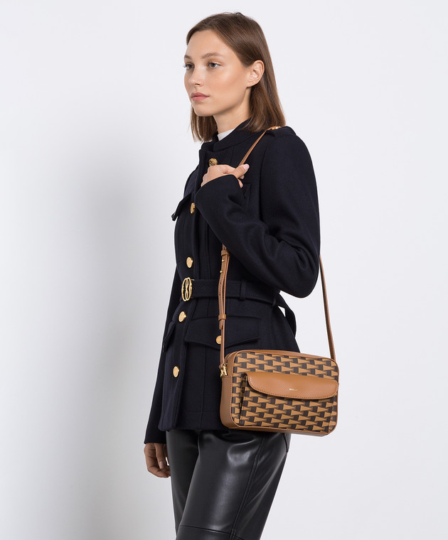 BALLY｜SHOULDER BAGS (PENNANT (WAU015TP046-I8D4O)) Bally Pennant Crossbody Bag | italist