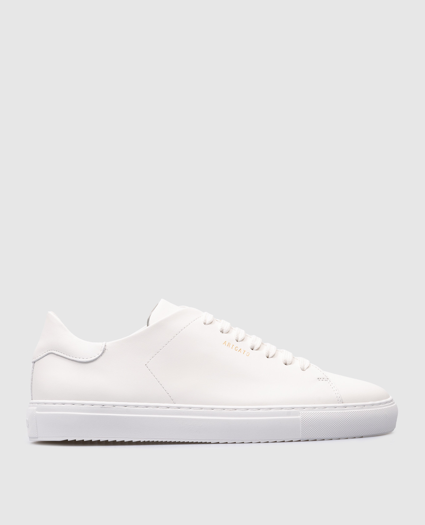 

Clean 90 white leather trainers with logo print Axel Arigato, Белый