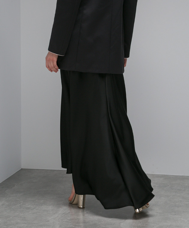 Philosophy di Lorenzo Serafini - Black maxi skirt V01147122