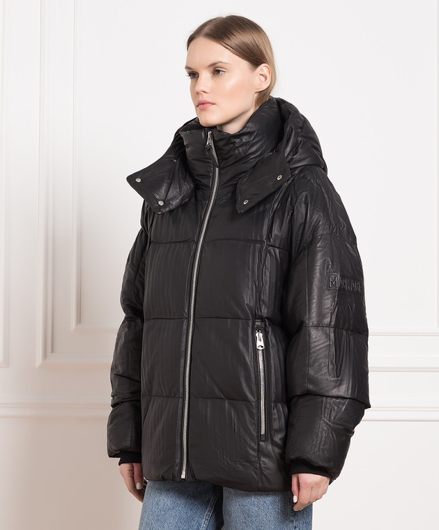 Mackage leather down jacket best sale