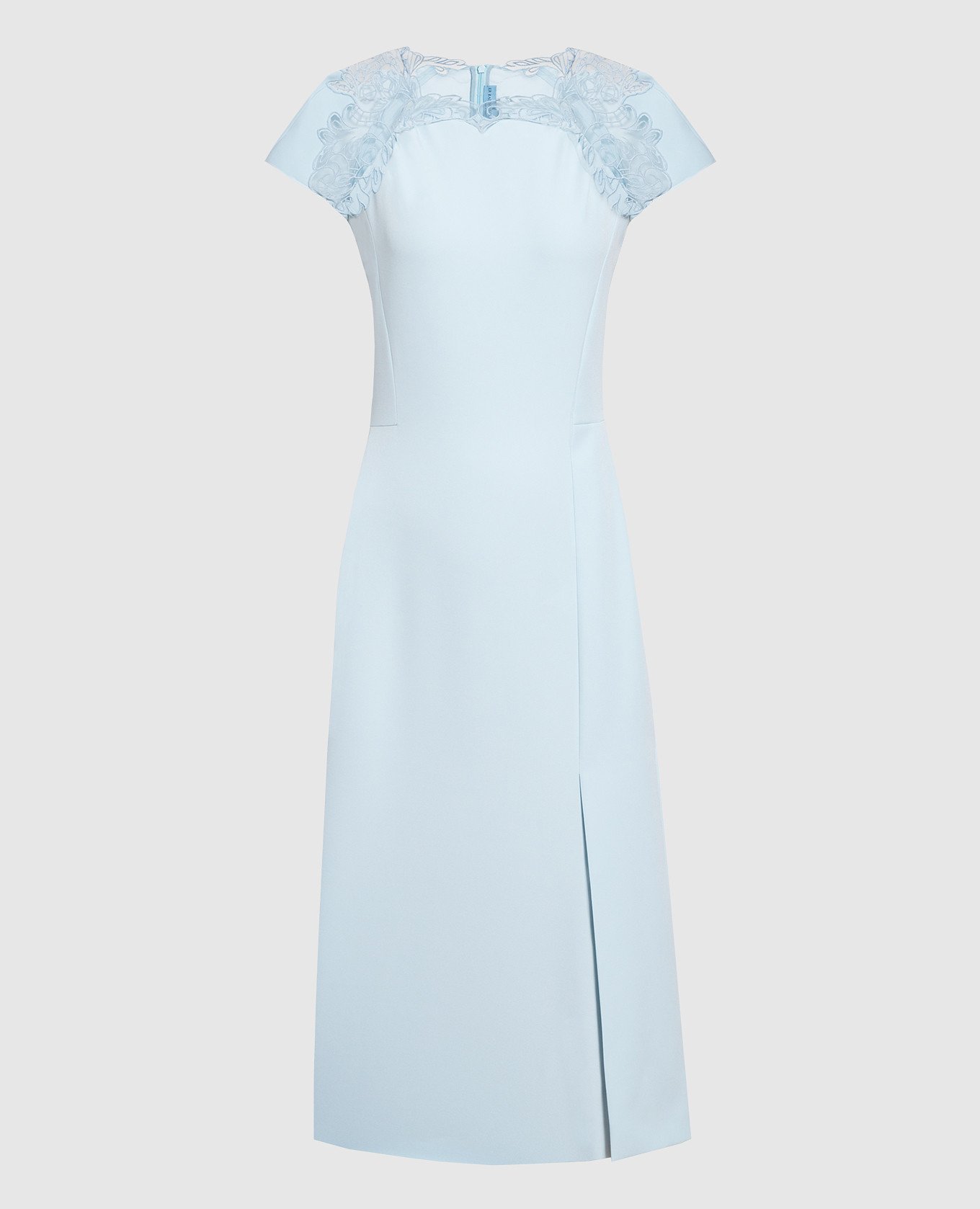 

Blue dress with lace Ermanno Scervino, Light blue