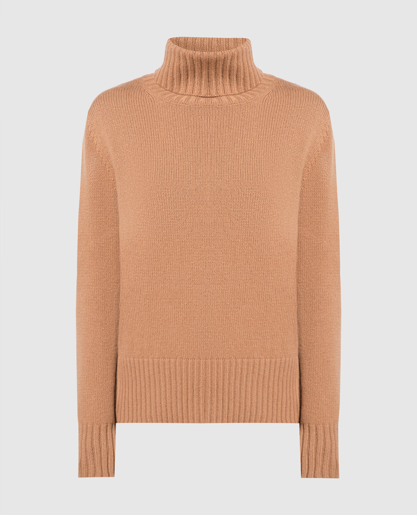 

Brown wool and cashmere sweater Allude, Коричневый