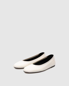 Lou Lou Studio White leather ballet flats RUPA RUPA