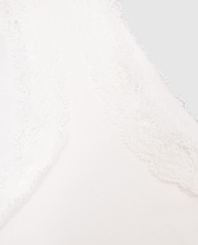 Story Loris Children's white top with lace 36465816