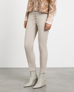 Dondup Light gray trousers DP600GS0049DBM5