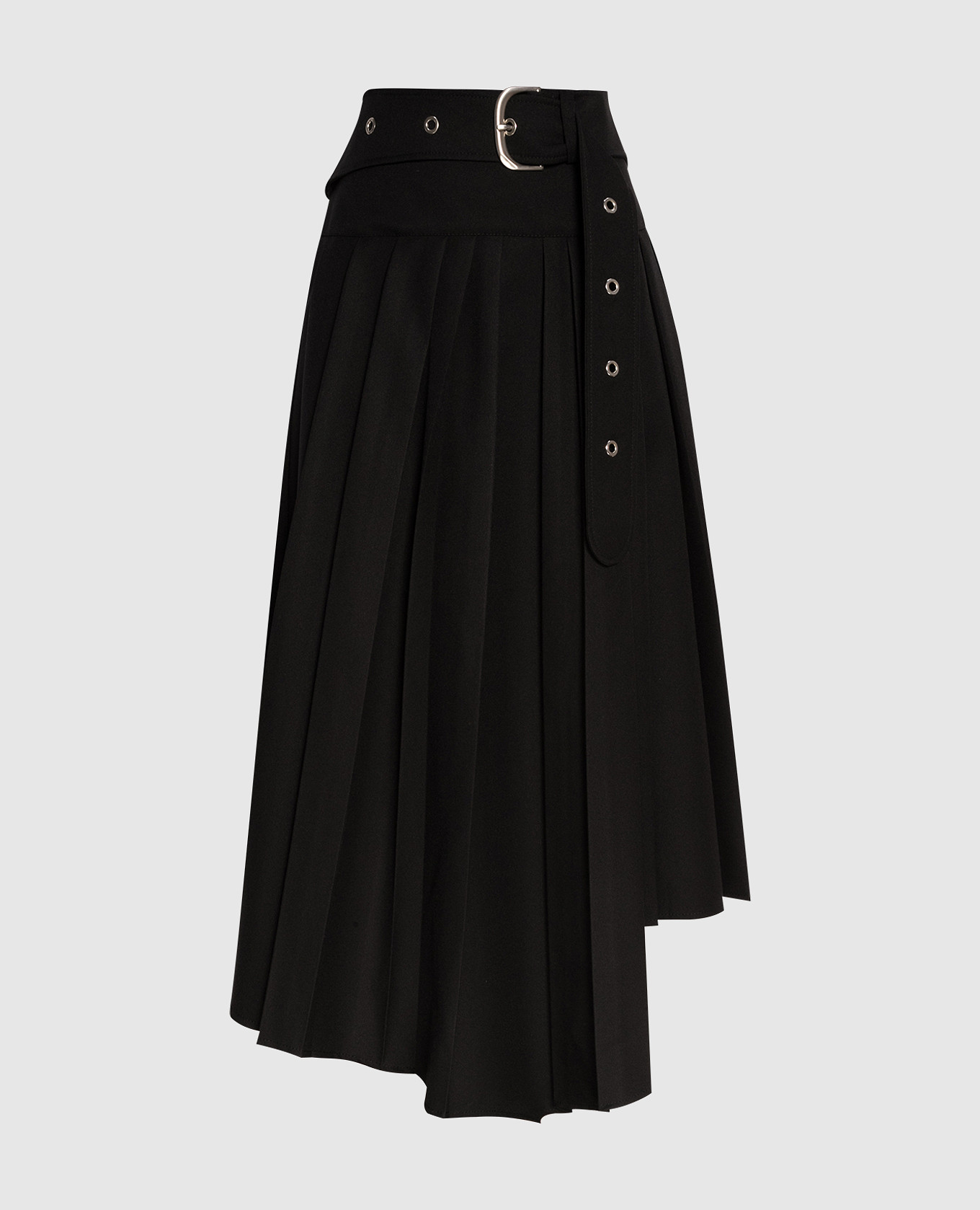 

Black pleated skirt with an asymmetric cut Off-White