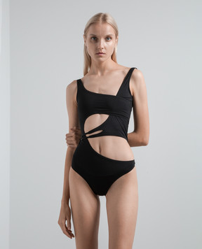 Off-White Black swimsuit OWFC014F23JER001