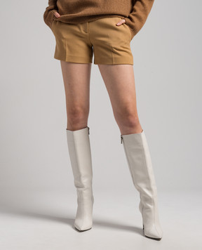Michael Kors Brown wool shorts DPA7140009251