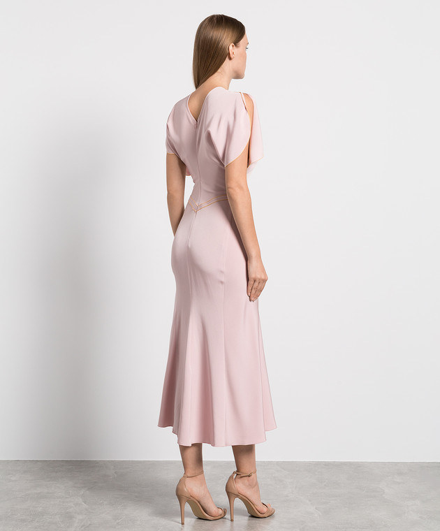 ワンピース VICTORIA BECKHAM Women Mid Skirts DR005227N 9361 Pink Victoria Beckham - Pink midi dress 1223WDR004614A - shop
