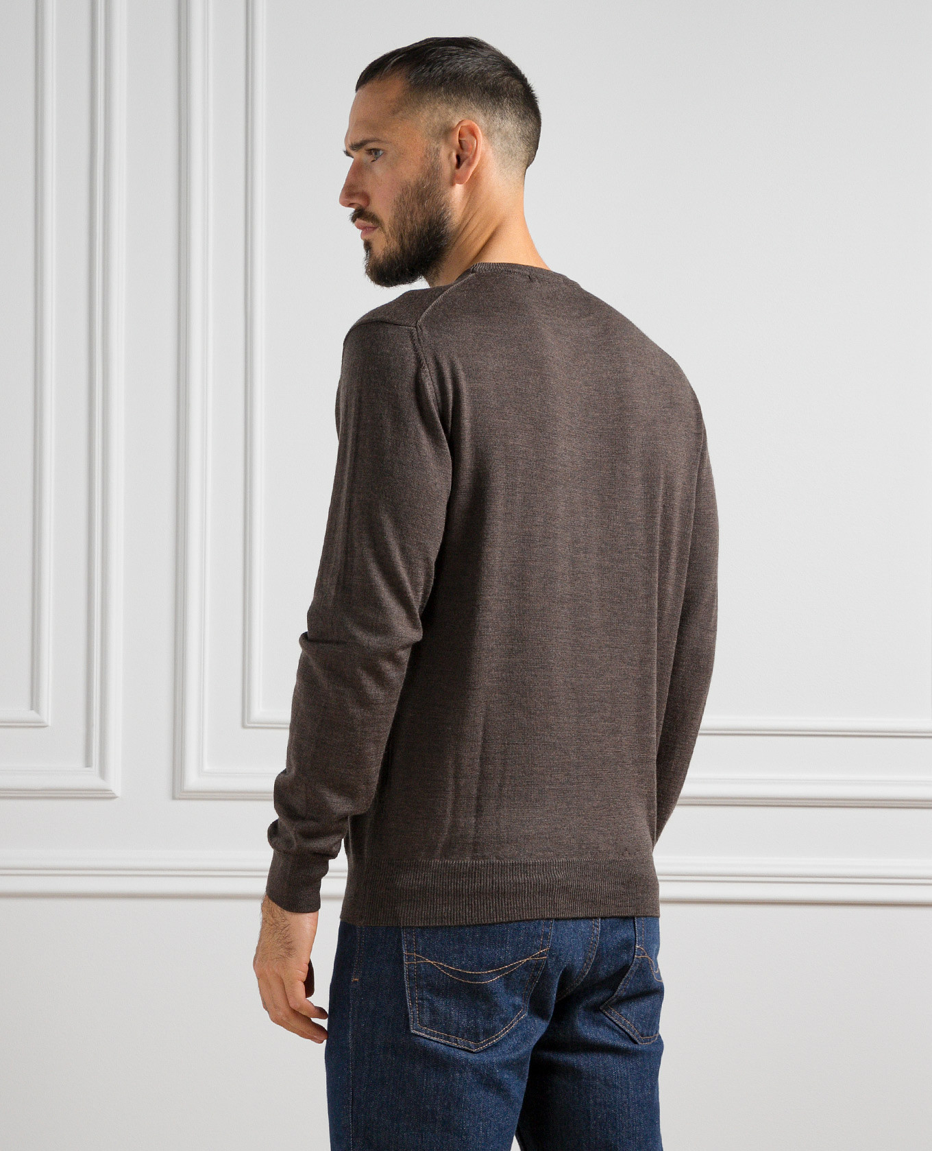 

Brown woolen jumper Cashmere&Whiskey