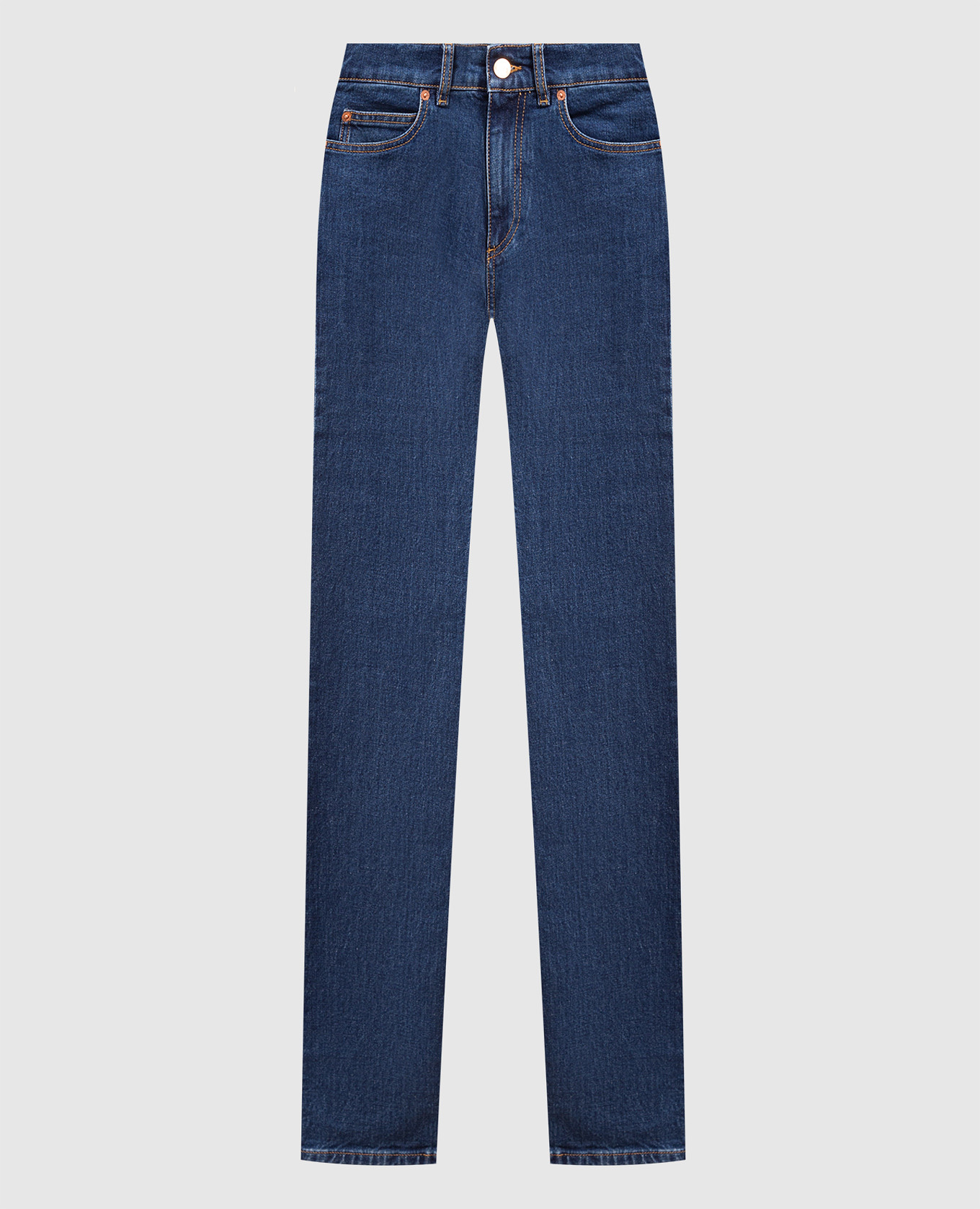 

Blue jeans with logo Valentino, Синий