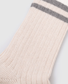 Brunello Cucinelli Beige socks MCS93551