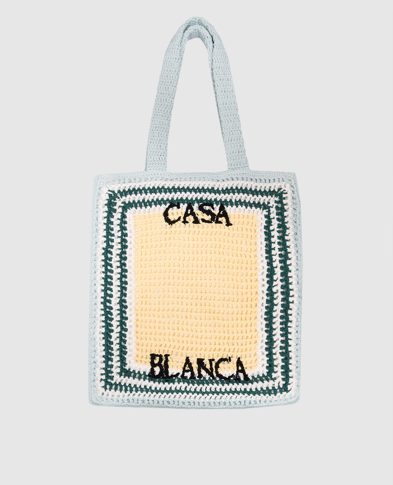 

Yellow Tennis Crochet bag Casablanca