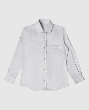Stefano Ricci Children's gray shirt YC003194L824