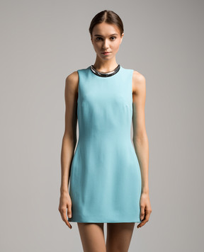 David Koma Blue mini dress RE24DK53D