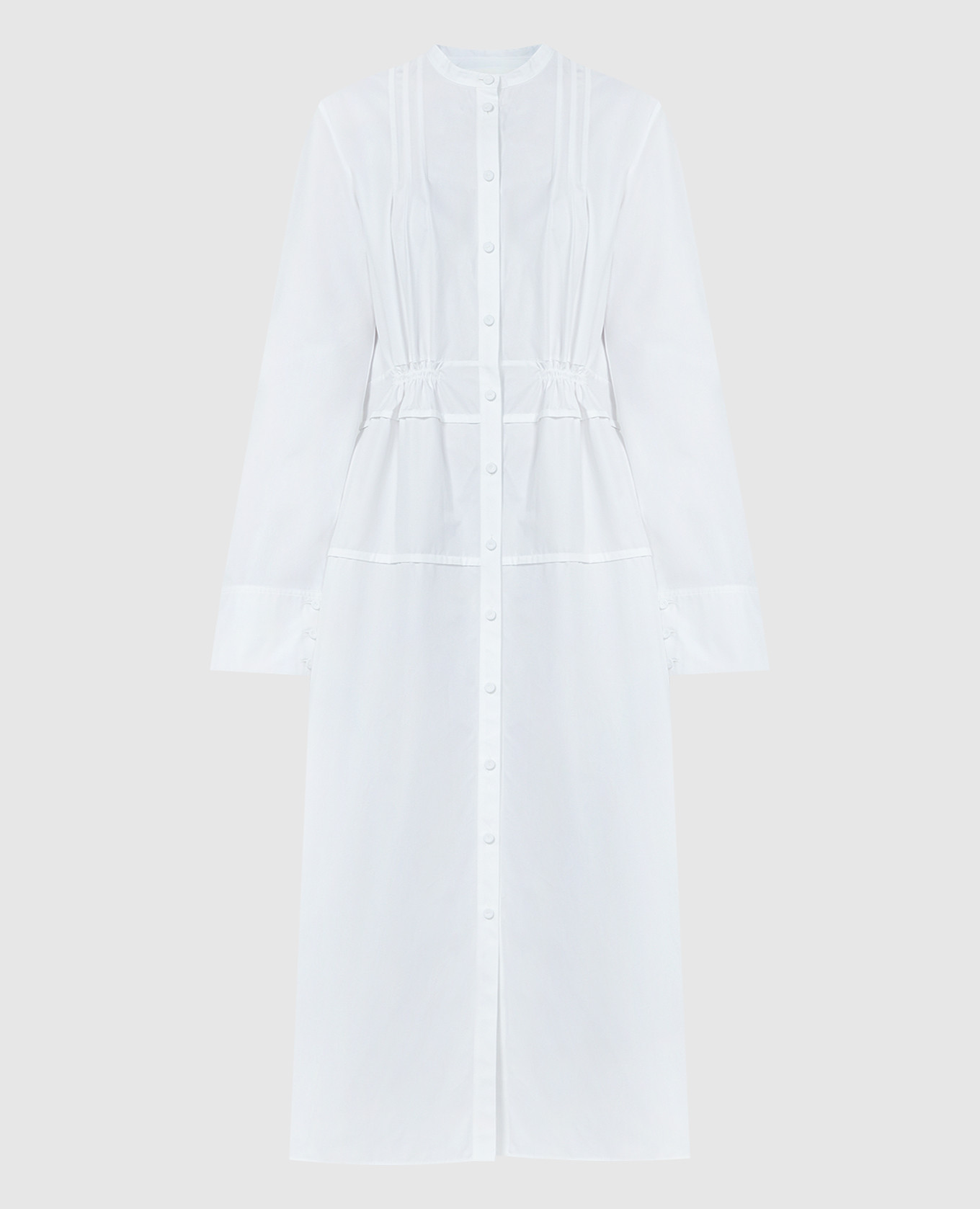 

White midi shirt dress Jil Sander