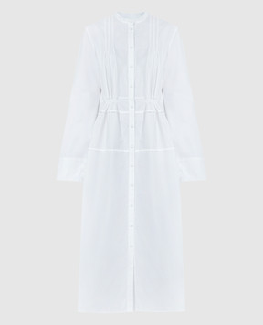 Jil Sander White midi shirt dress J04CT0002J45002