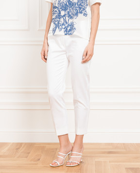 Max Mara White pants FOLGORE