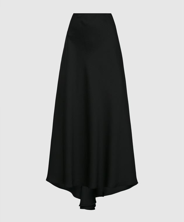 Philosophy di Lorenzo Serafini - Black maxi skirt V01147122