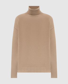 Dolce&Gabbana Brown sweater made of wool FXM30TJCVP1