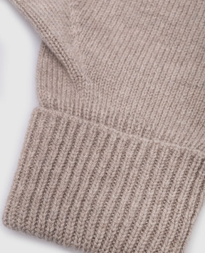 Woolrich Gray cashmere gloves CFWWAC0179FRUF0668