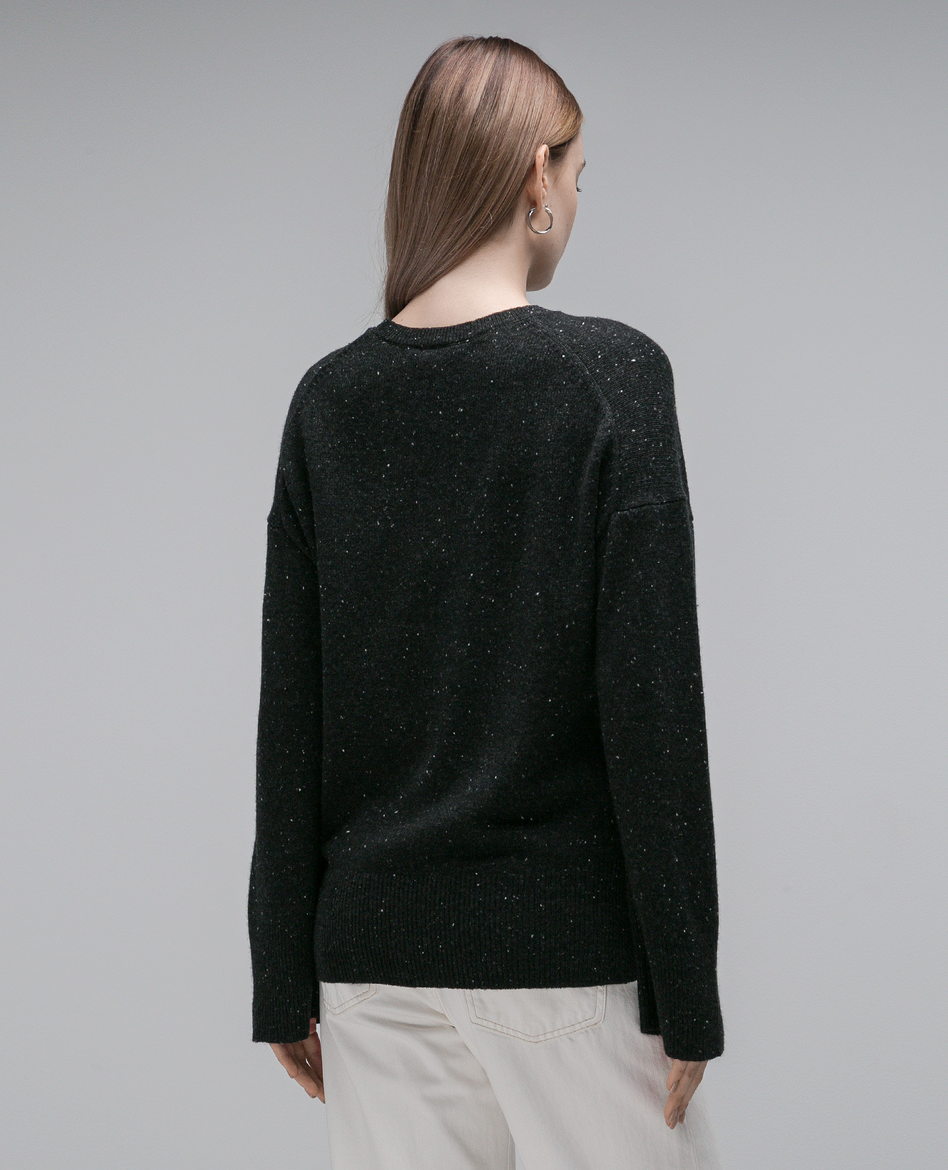 

Gray wool and cashmere jumper Theory, Grey