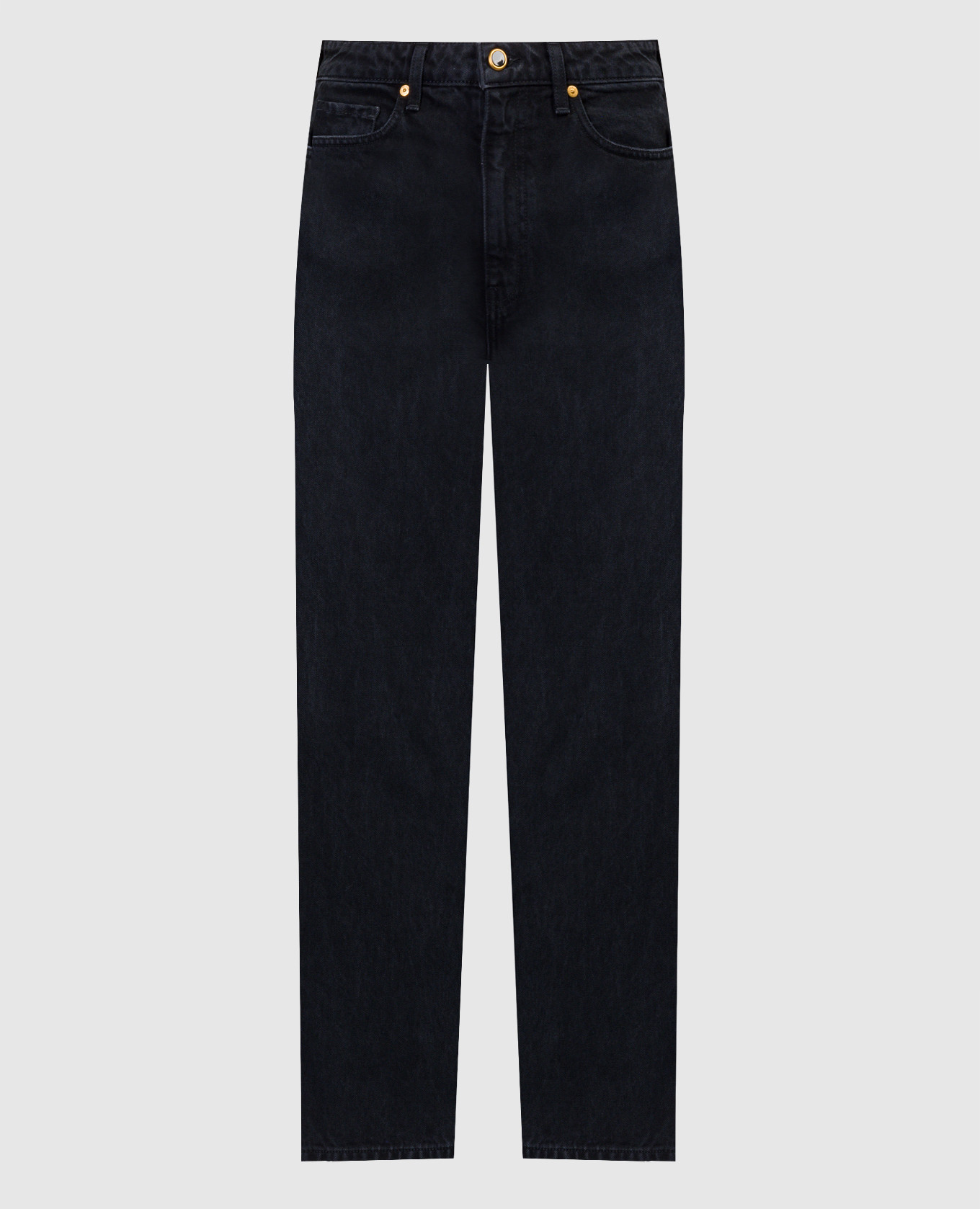 

Black jeans Khaite, Черный