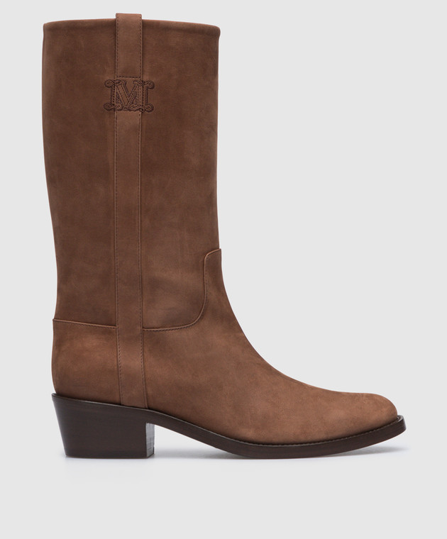 ミドルブーツ MAXMARA  Max Mara Boots Women Fabric Beige/Canvas Women's Boots | Max Mara