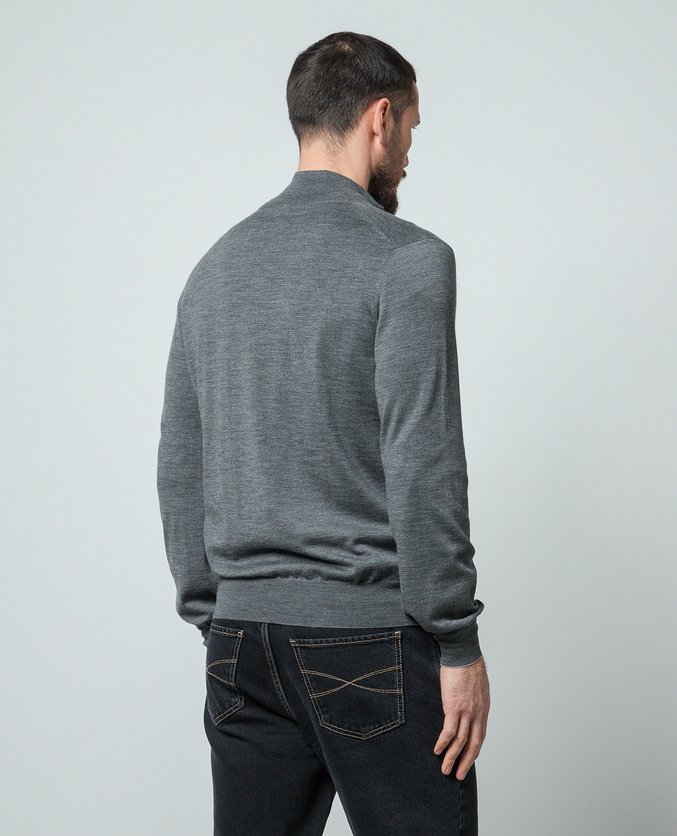 

Gray wool and cashmere cardigan Brunello Cucinelli, Grey