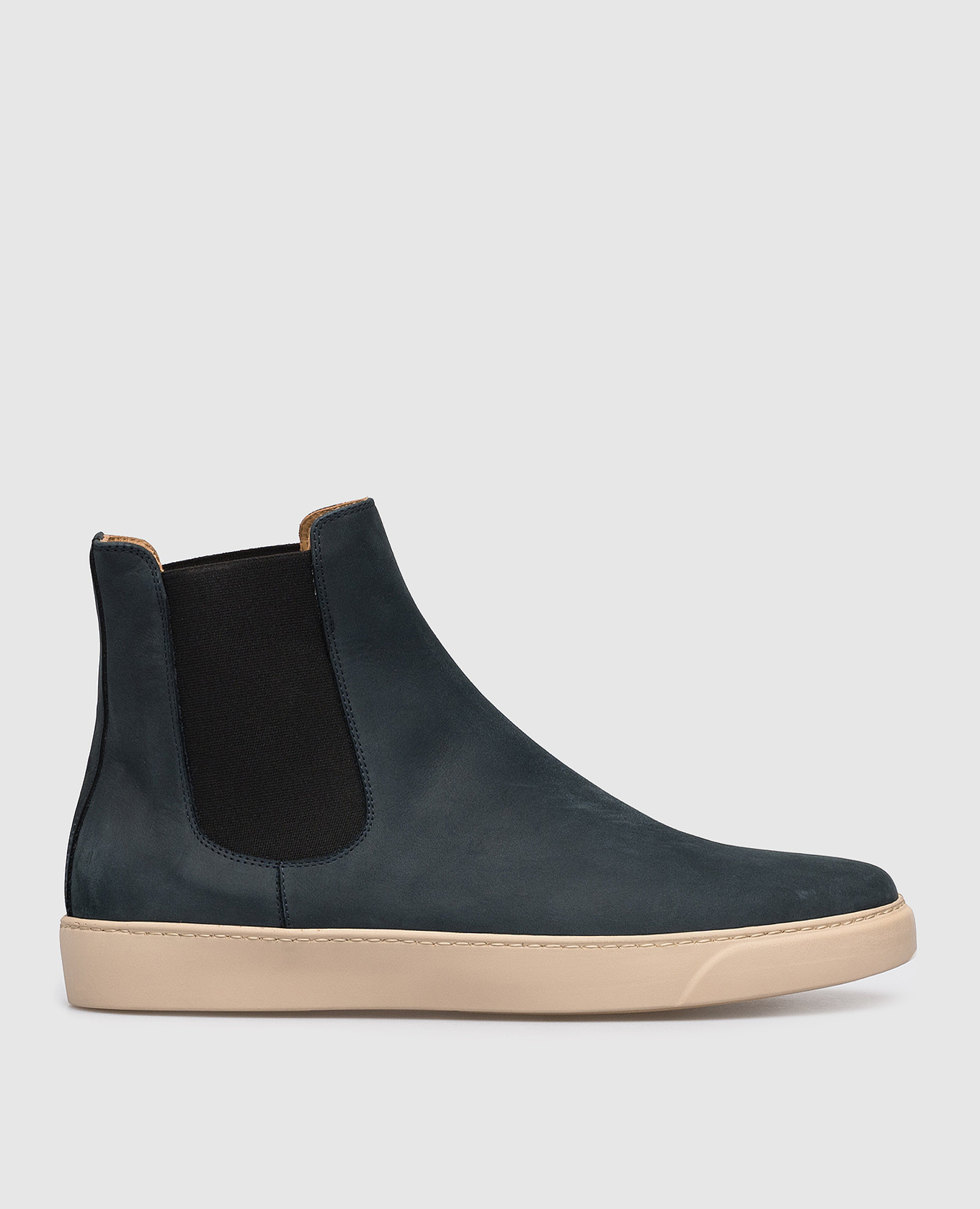 

Blue leather Chelsea boots Enrico Mandelli