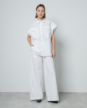 Gauchere White pants P12403490579