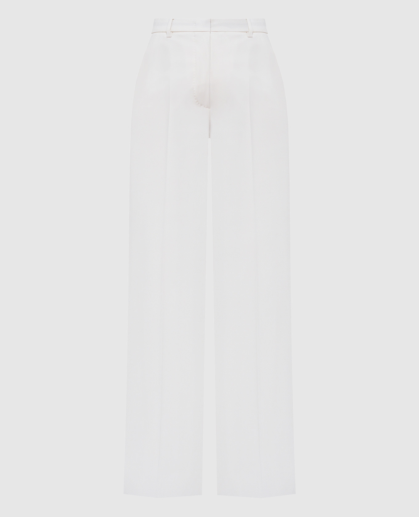 AGAMI white wool pants Max Mara