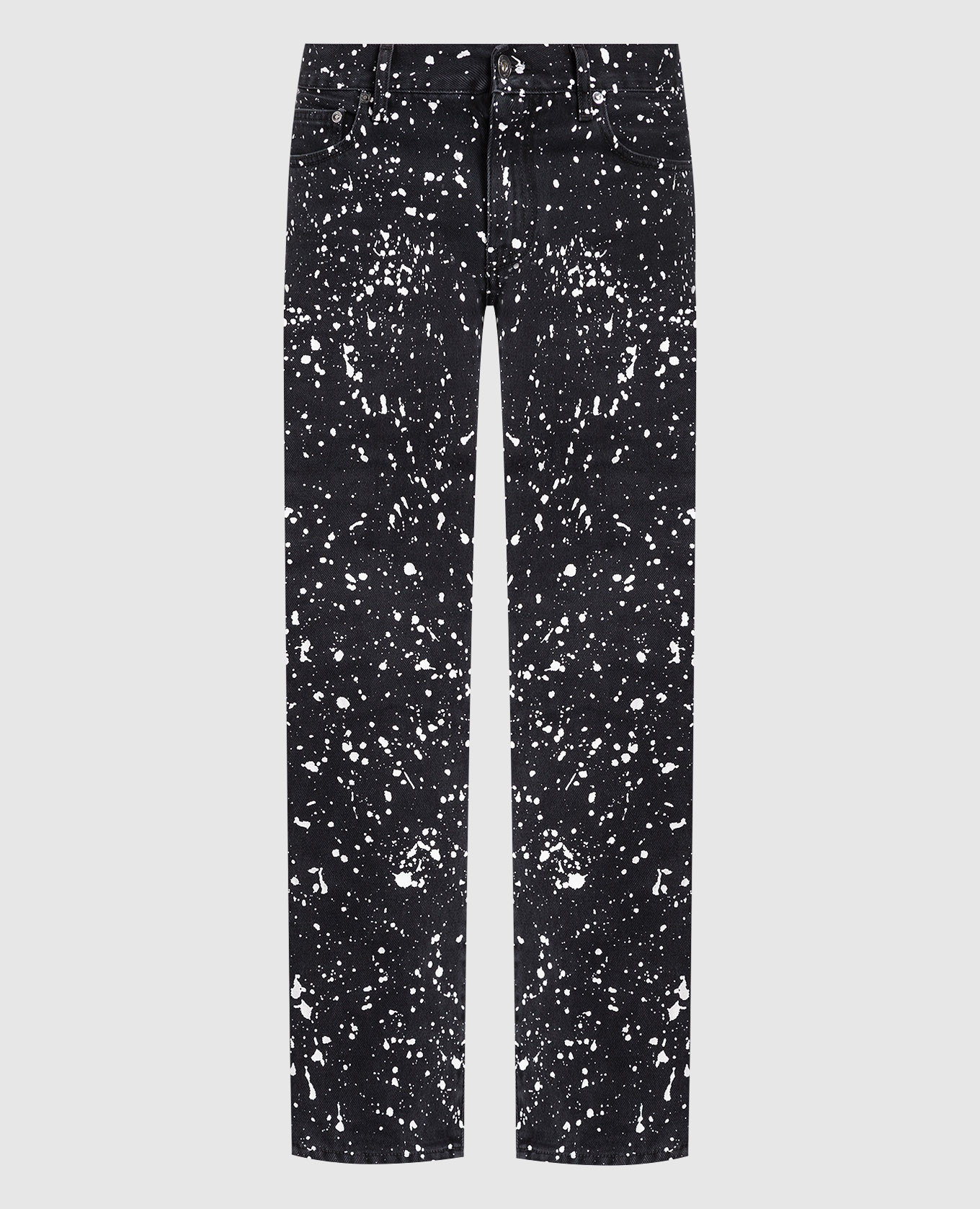 

Black jeans in a contrasting pattern Off-White
