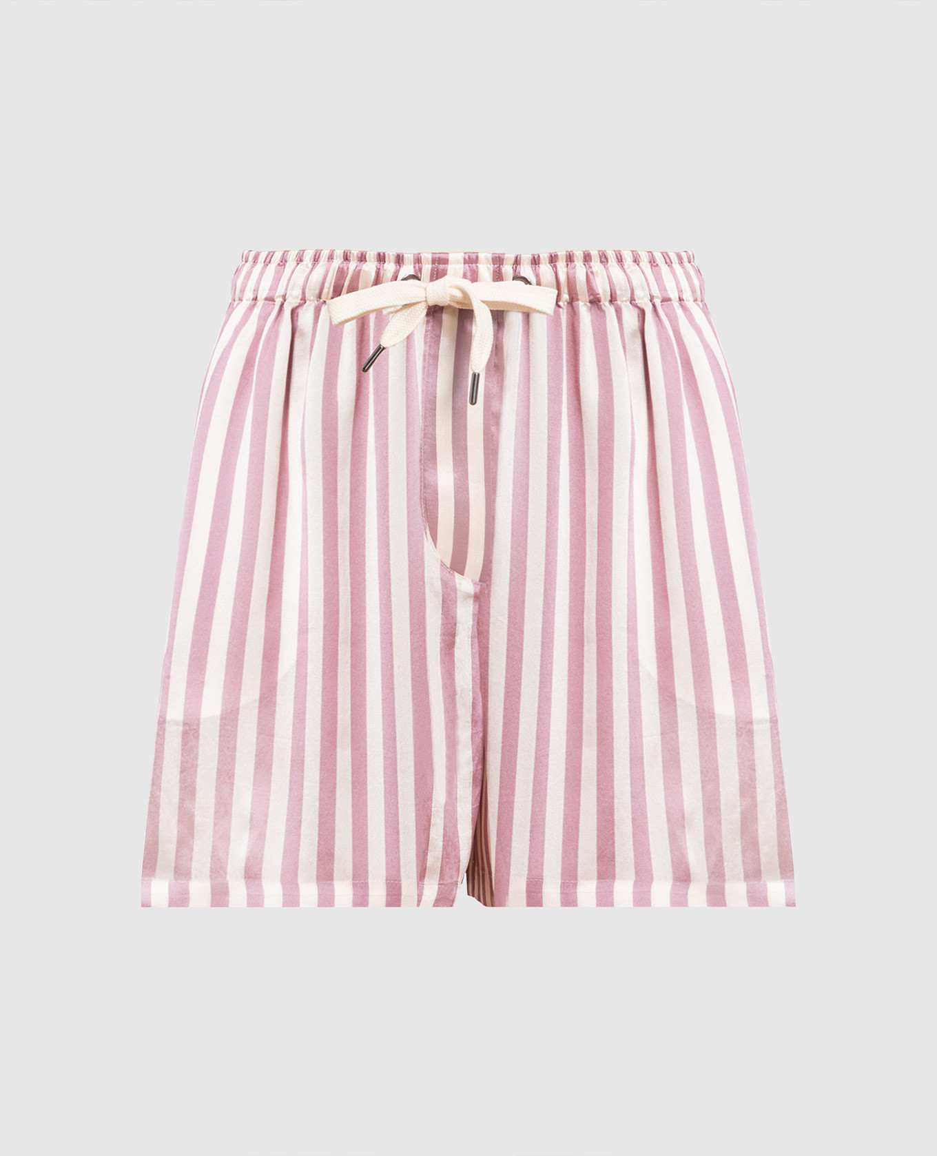 Striped shorts brunello cucinelli